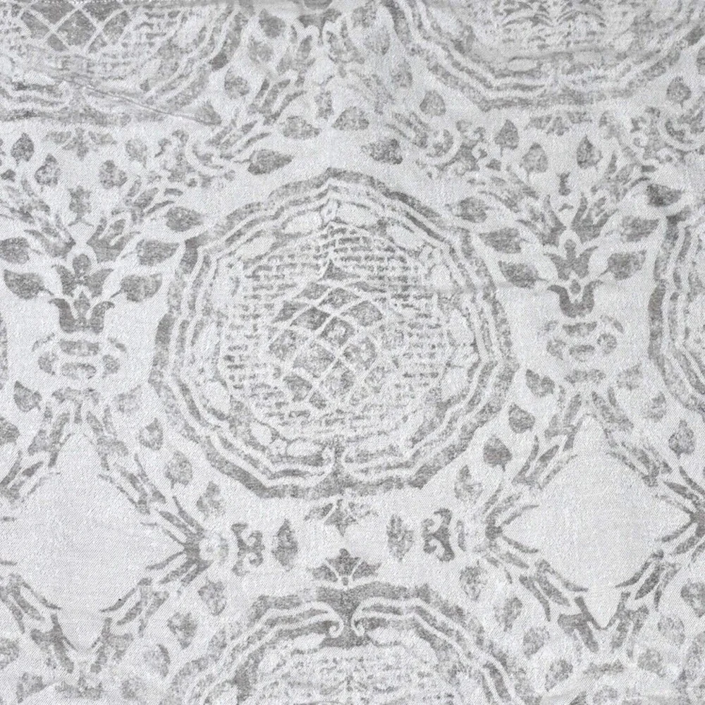 Restoration Hardware Castillo Medallion Linen Standard Pillow Sham Dune Morel